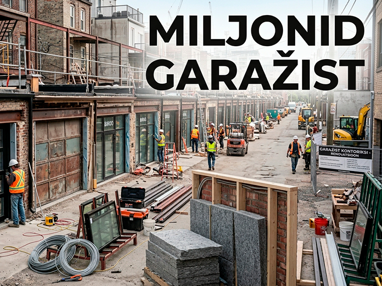 Garaažidest kontoriteks: ülemaailmne tulevikutrend
